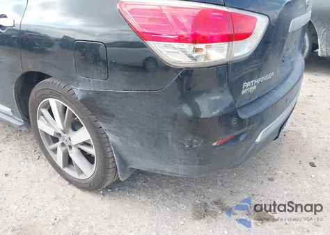 2013 Nissan Pathfinder Platinum from USA, damaged, VIN 5N1AR2MN2DC676560